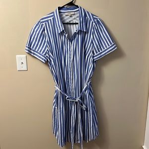 Striped Loft Plus Shirt Dress